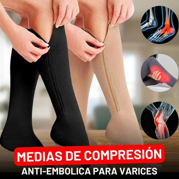 ZipSox™ Medias de Compresión Antivarices - [PROMOCIÓN DISPONIBLE SOLO HOY]