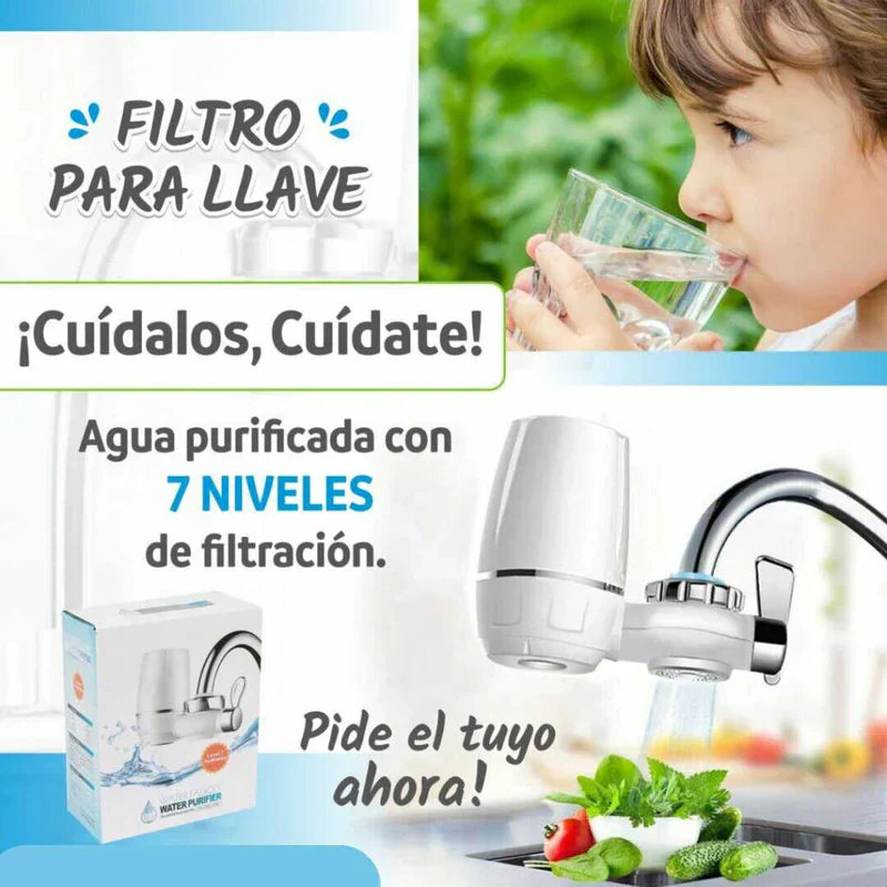 AquaClean™ Filtro Purificador de Agua K-Factor - [PROMOCIÓN DISPONIBLE SOLO HOY]