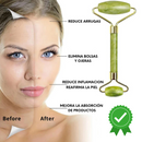 Rodillo Facial Masajeador en Piedra Jade | Anti Retención de Líquidos - [PROMOCIÓN DISPONIBLE SOLO HOY]