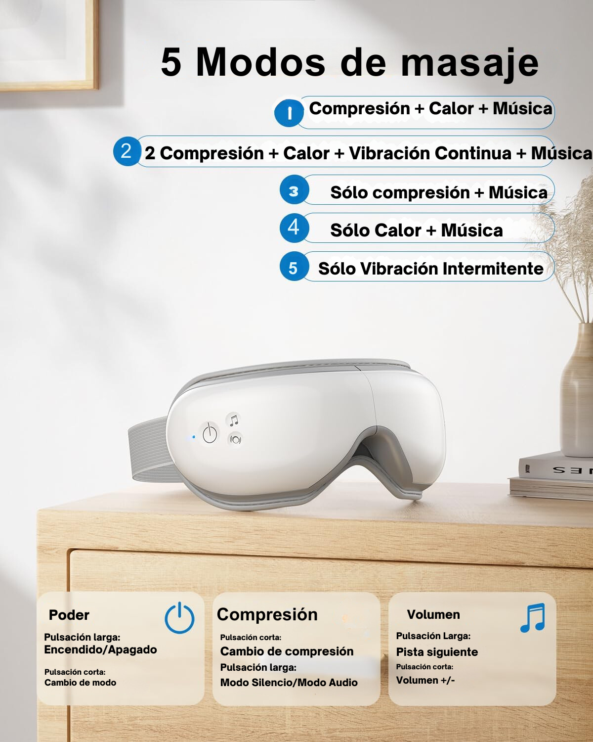 Lumya Masajeador de Ojos - [PROMOCIÓN DISPONIBLE SOLO HOY]