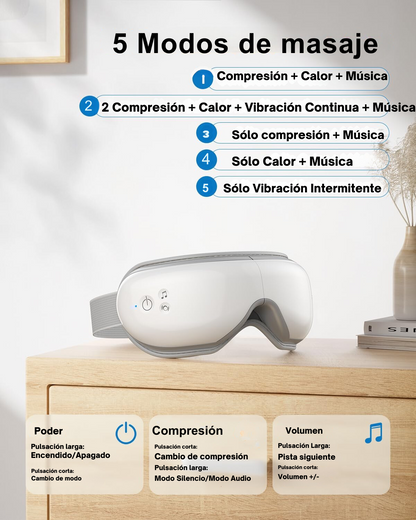 Lumya Masajeador de Ojos - [PROMOCIÓN DISPONIBLE SOLO HOY]